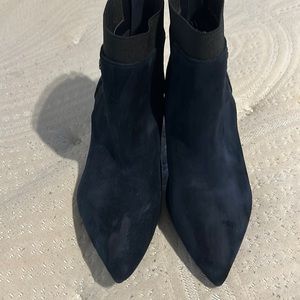 Navy blue booties new